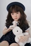 AXB-110cm Tpe 15kg Doll with Realistic Body Makeup Silicone 